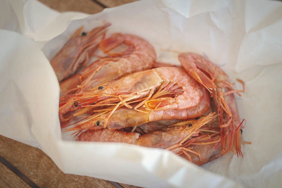 raw meat in white box